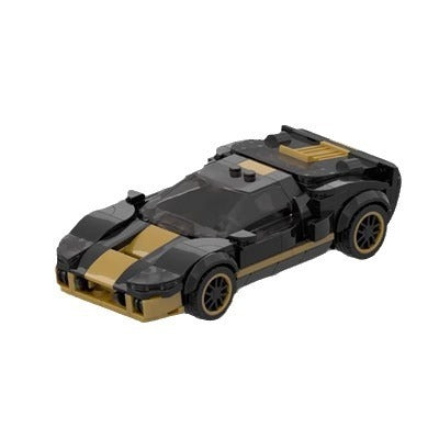 Building Block Car Model Assembled Sports Speed8 Grid Boy Toy Gift - Cindi Book