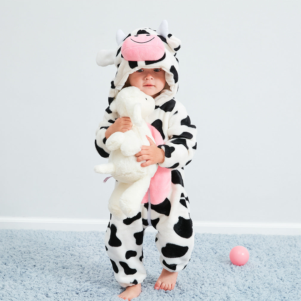 Baby Flannel Jumpsuit - Cindi Book