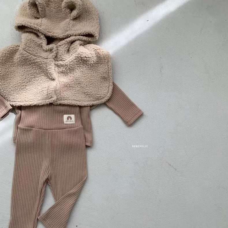 Solid Color Suit Rainbow Fashion Simple All-match Out Home Wear - Cindi Book