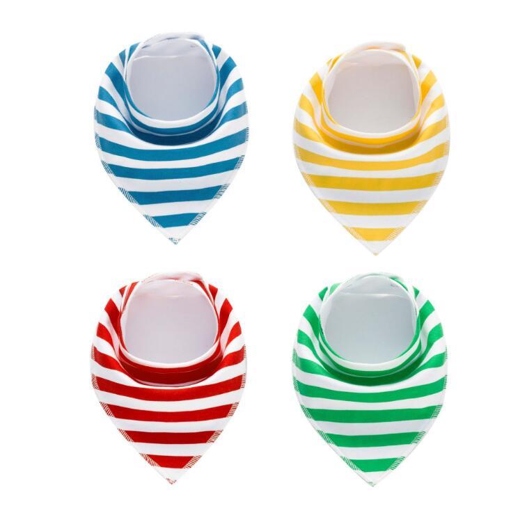 4pcs Lot Bibs Burp Cloth Print Arrow Wave Triangle Baby Bibs Cotton Bandana Accessories - Cindi Book