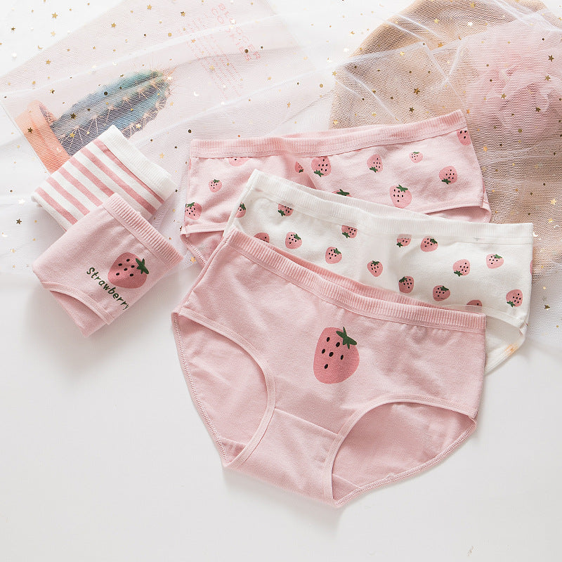 Girls Cotton Cute Underwear
