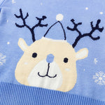 Christmas snowflake fawn sweater - Cindi Book