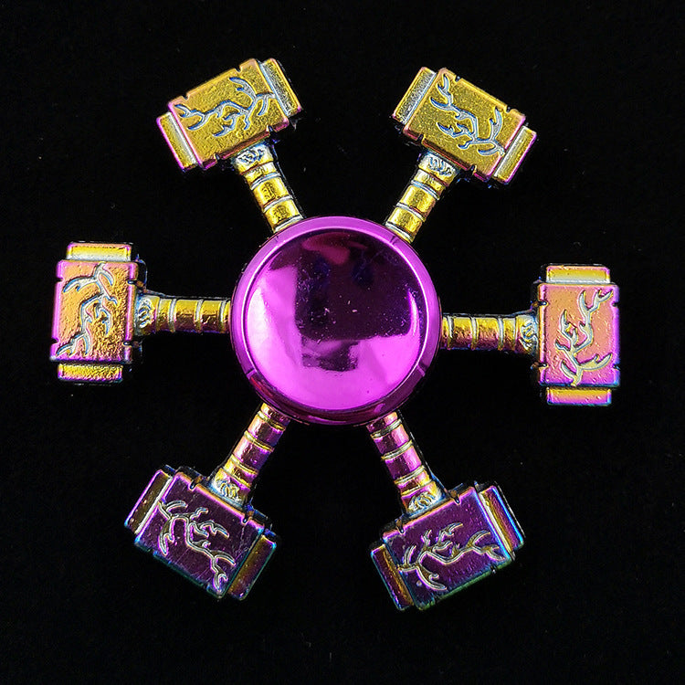 Zinc Alloy Electroplating Colorful Fingertip Top - Cindi Book