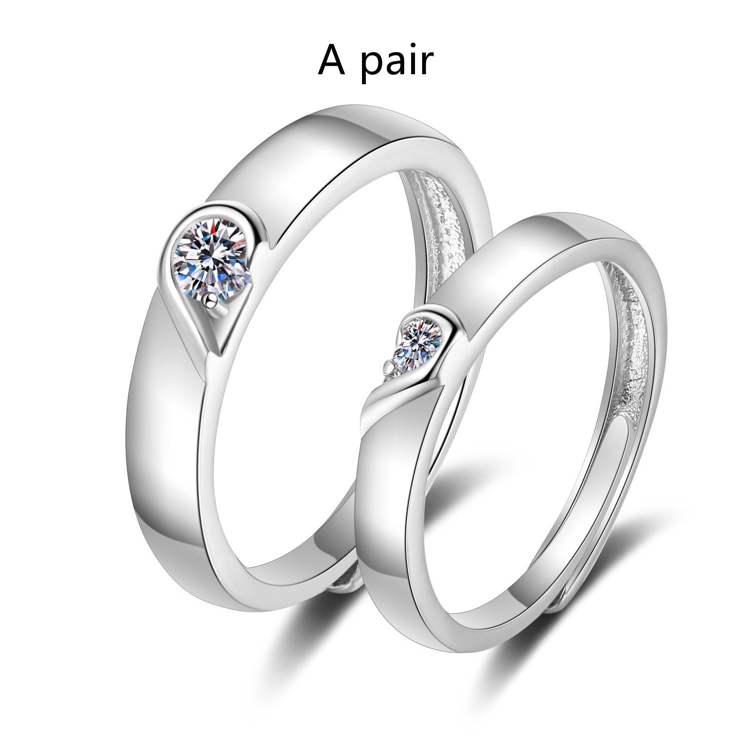 Couple Confession Ring Love Big Diamond Ring Doll Plush Ring Box - Cindi Book