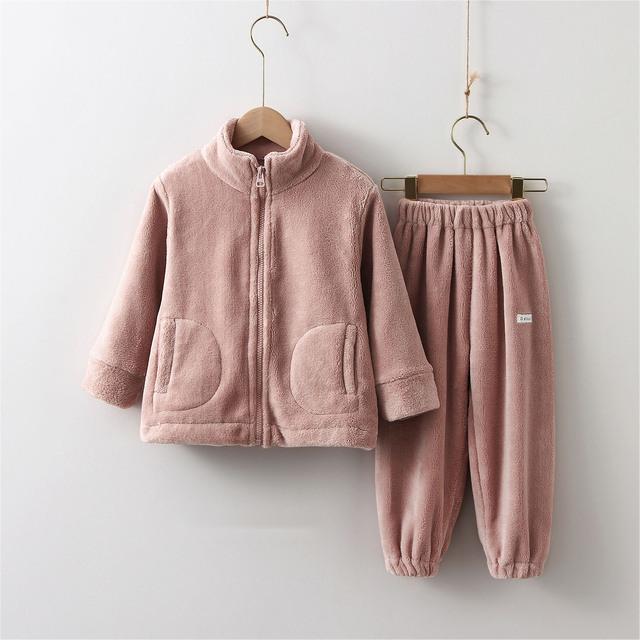 Children Clothes Kids Suit Warm Sweater Girl Fleece Hoodies - Cindi Book