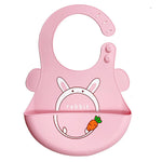 Baby Eating Silicone Bib Baby Stereo Waterproof - Cindi Book