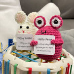 Funny Animal Crocheted Toy Creative Gift - Cindi Book