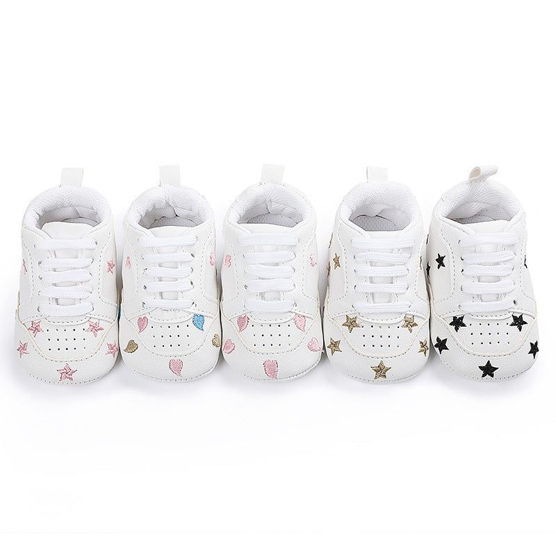 Rubber-soled Sneakers Baby Toddler Shoes - Cindi Book