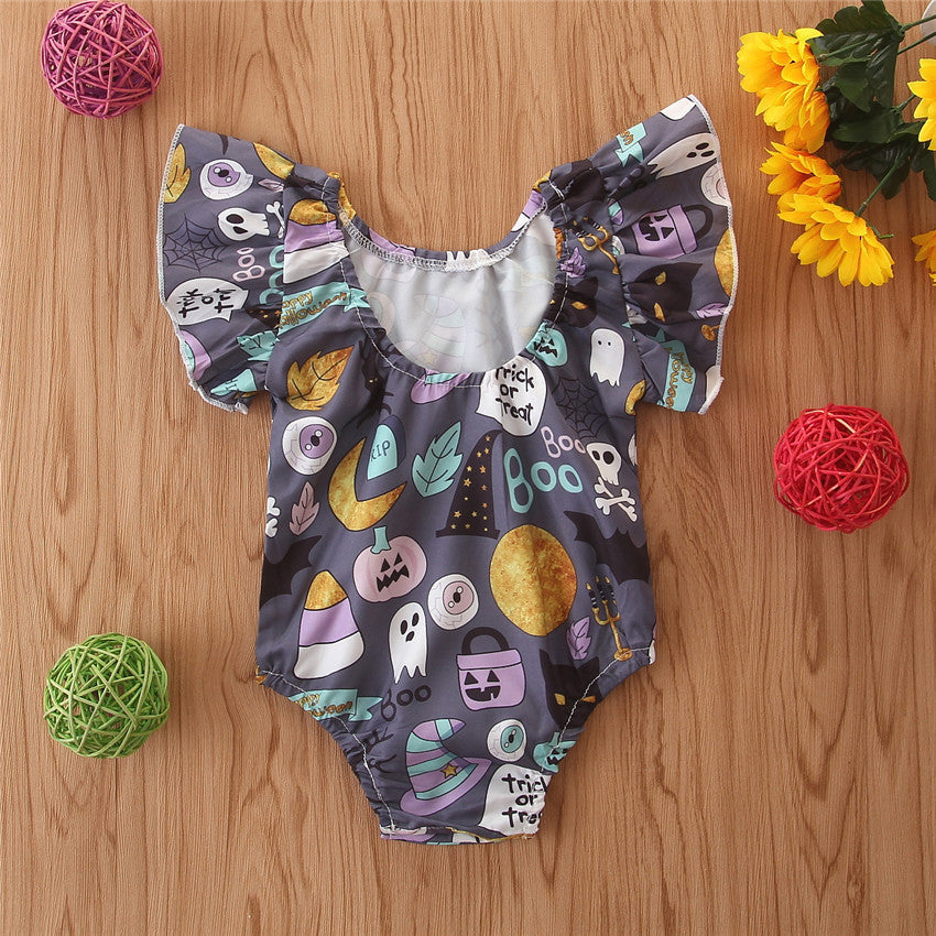 Baby Halloween Romper - Cindi Book