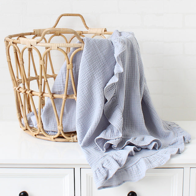 Baby Blanket Ver Ruffle Newborn - Cindi Book