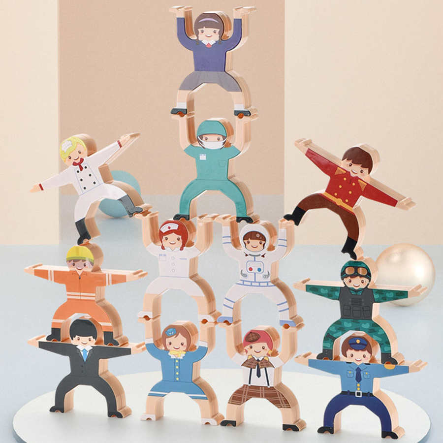 Stacked high block toys - Cindi Book
