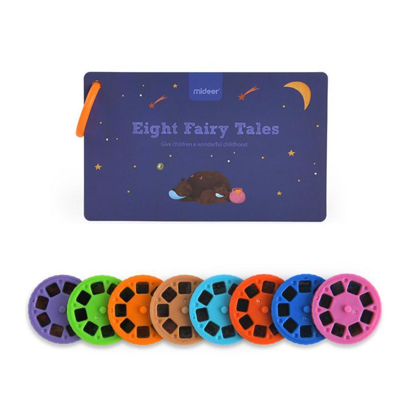 Children Night Lamp Projection Lamps Multifunction Story Projector Kids Early Education - Cindi Book