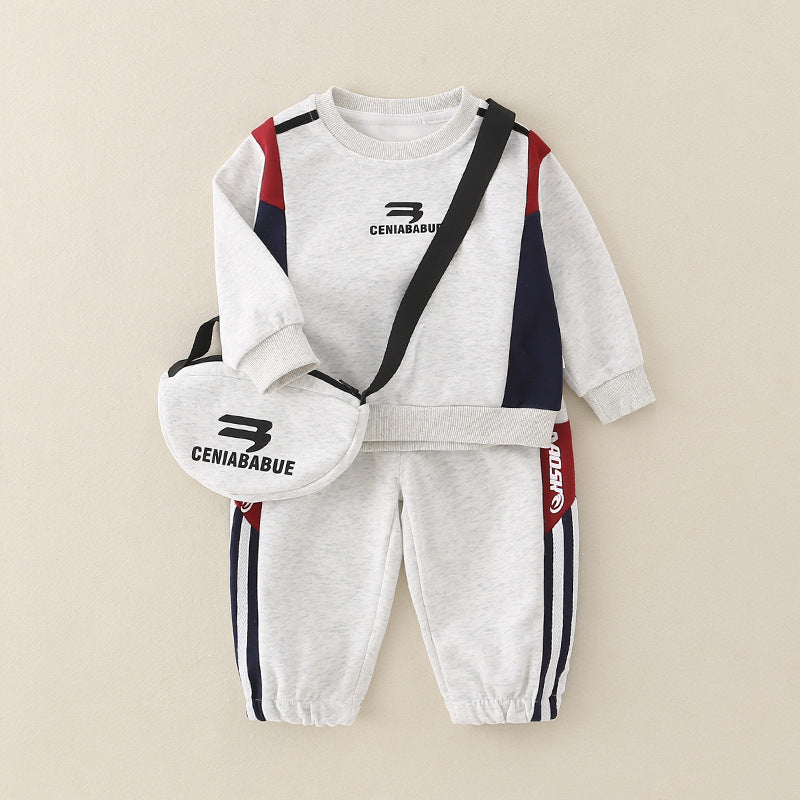 Cotton Children's Suit Casual And Comfortable Autumn Clothes - Cindi Book
