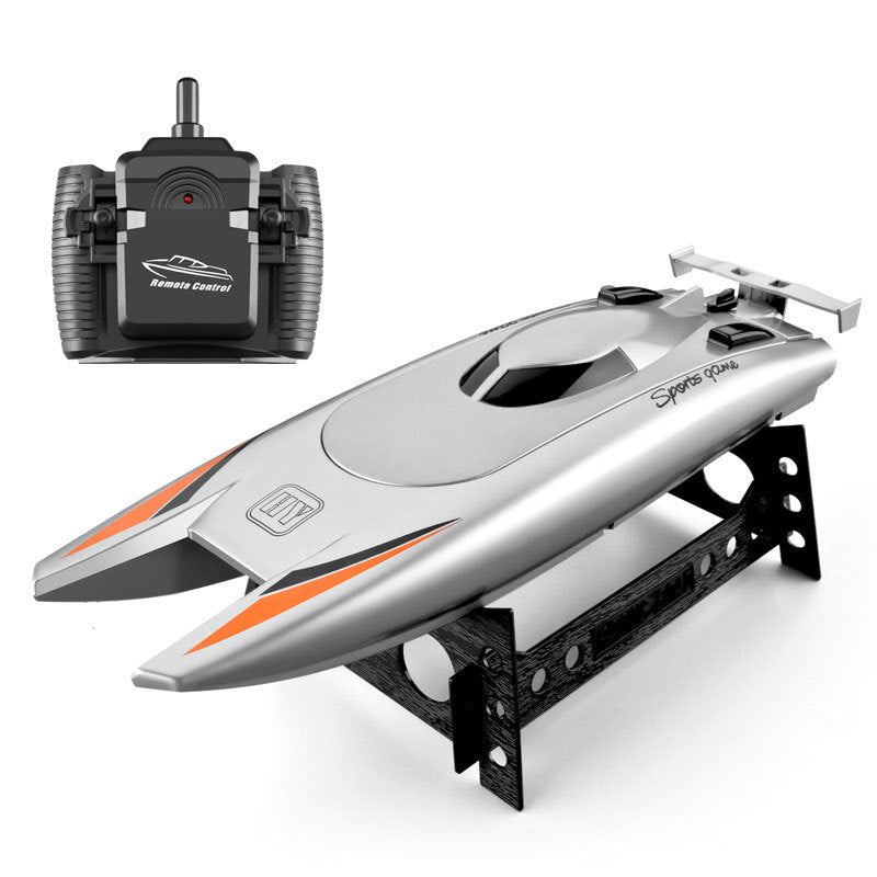 Electric Remote Control Boat High Speed Racing Boat 7.4V Large Capacity Battery 2 Channels 2.4G Remote Control Boats For Kid - Cindi Book