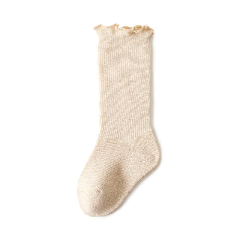 Spring And Autumn Thin Section Months Newborn Baby Socks In Autumn And Winter - Cindi Book