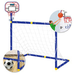 Folding Mini Football Soccer Ball Goal Post Net - Cindi Book
