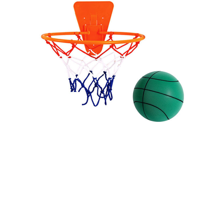 Silent High Density Foam Sports Ball Indoor Mute Basketball Soft Elastic Ball Children Sports Toy Games - Cindi Book