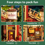 3D Puzzle Wooden Assembly Block Toy - Cindi Book
