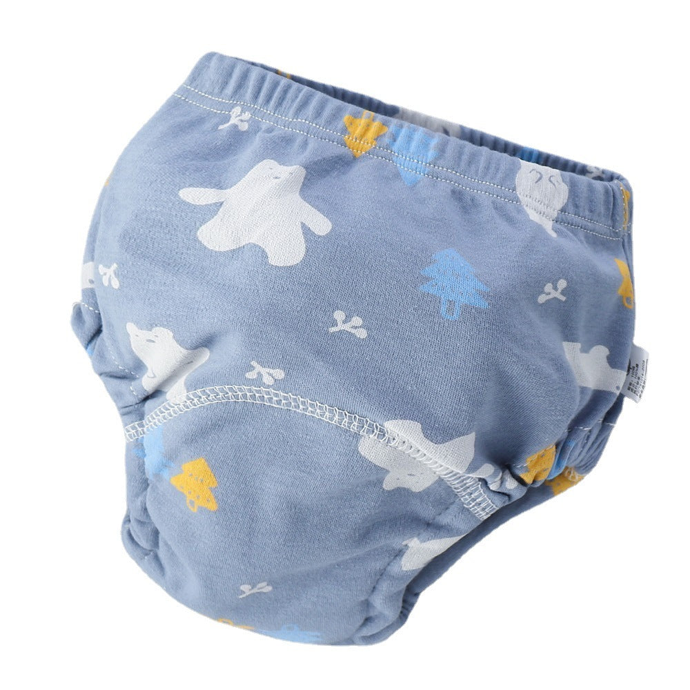 Washable 6-layer Breathable Gauze Baby Diaper Cover - Cindi Book