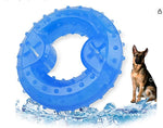 Dog Cooling Toy Puppy Teething Ring Freeze Dogs Chew Toy For Summer Tough Durable Pet Toys - Cindi Book