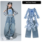 Girls Clothing Kids Hip-Hop Street Dance Trendy Outfit Set - Cindi Book