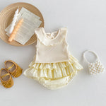 Casual Girl Double Layer Bud-waisted Shorts - Cindi Book
