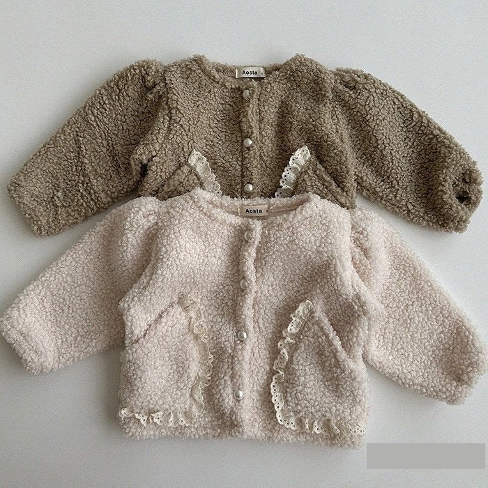 Plush Thickened Coat Children's Winter Warm Clothes - Cindi Book
