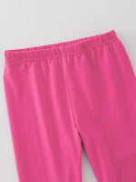 Rylee Faith Designs - Milk Silk Ruffled Hot Pink Icing Legging - alternate view 2