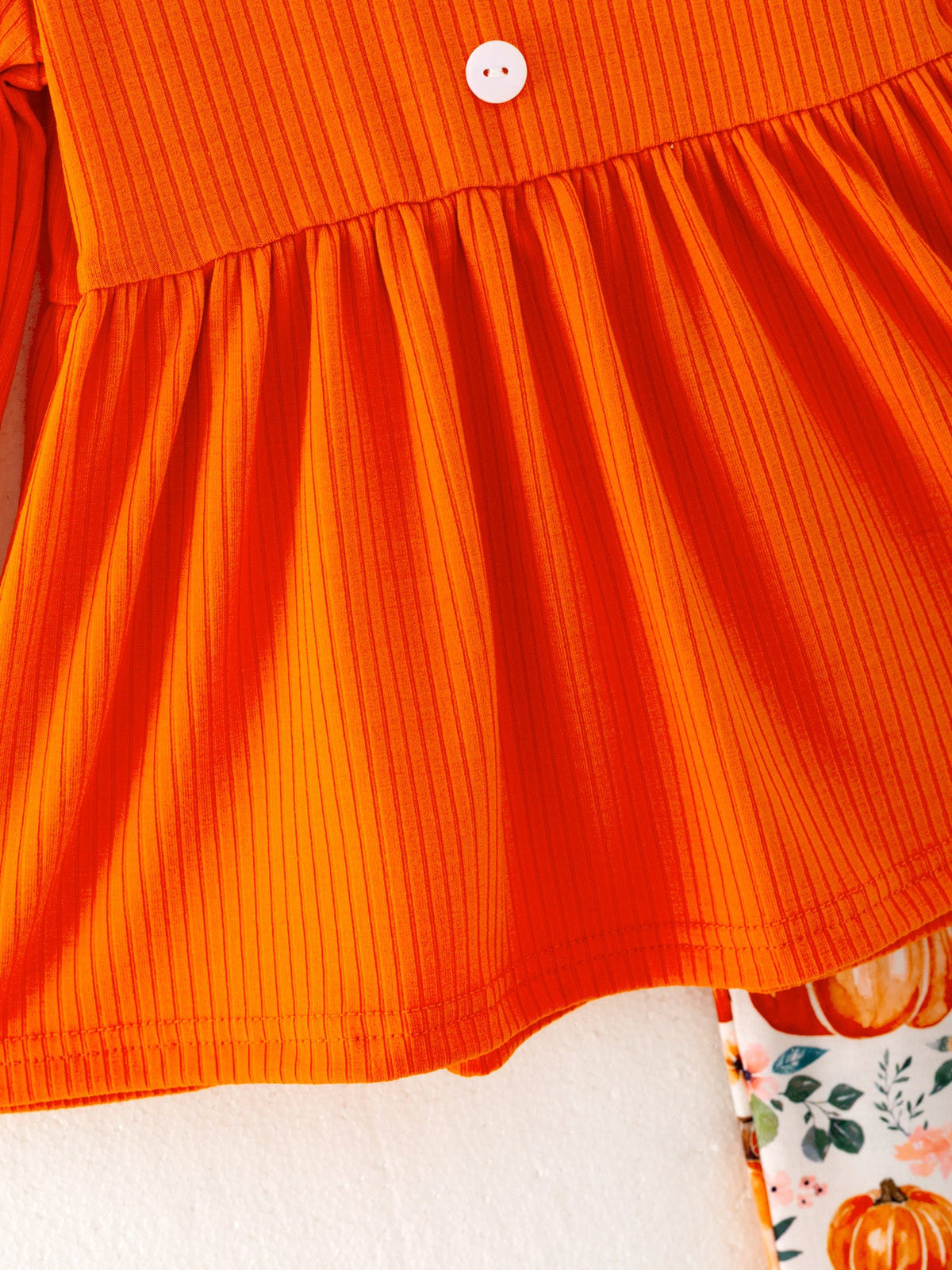 Rylee Faith Designs - Girls Fall Pumpkin Print Set - alternate view 9