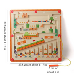 Wooden Magnetic Maze