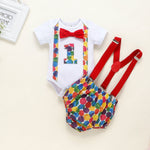 Children's Clothing Summer Clothing Baby Romper Birthday - Cindi Book