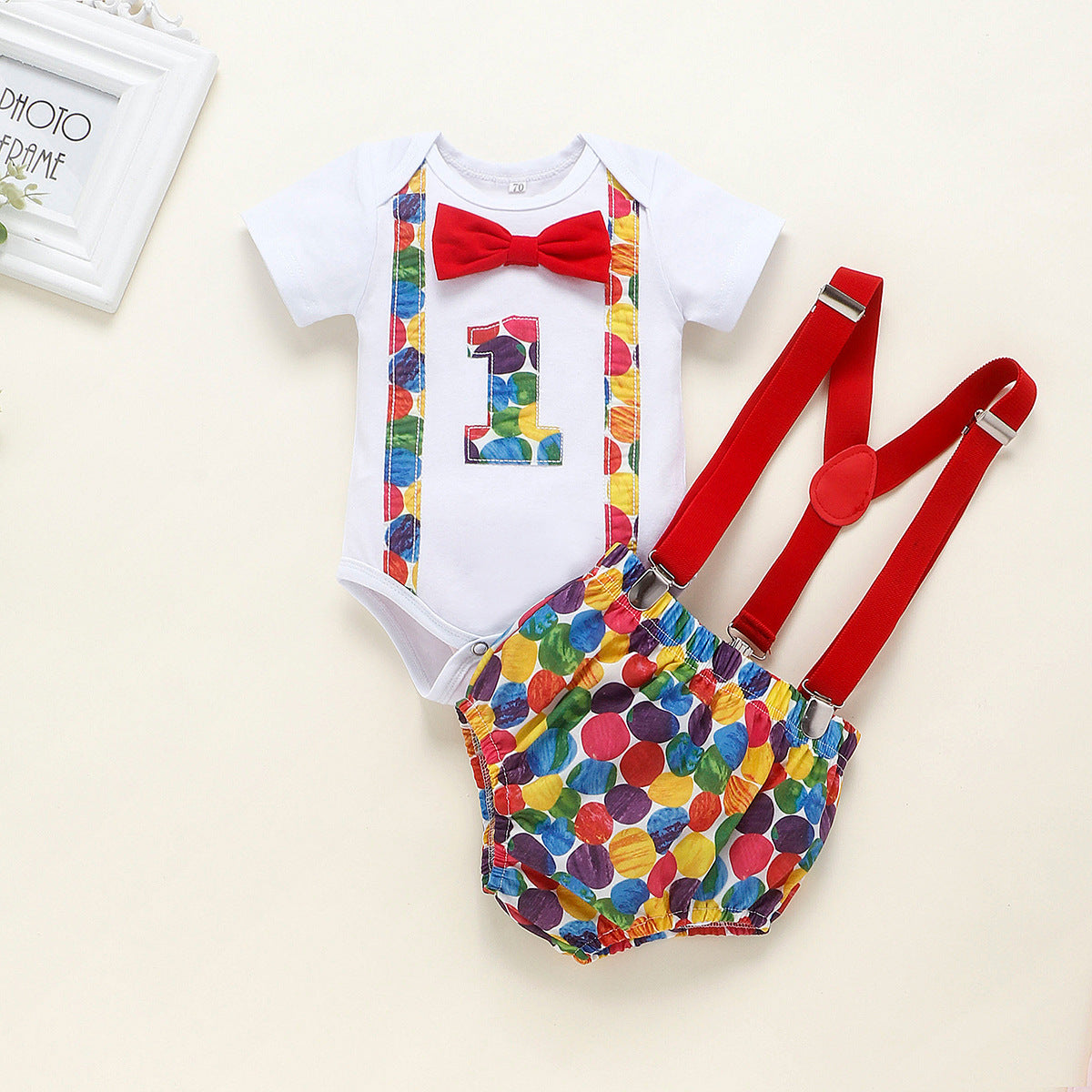 Children's Clothing Summer Clothing Baby Romper Birthday - Cindi Book