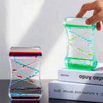Creative Cruise Fluid Liquid Hourglass Quicksand Timer 2024 Ins Living Room Office Ornaments Desk Table Decorations Home Decor - Cindi Book
