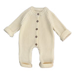 Knitted Thickened Rompers Newborn Winter Clothes Sweater Romper - Cindi Book