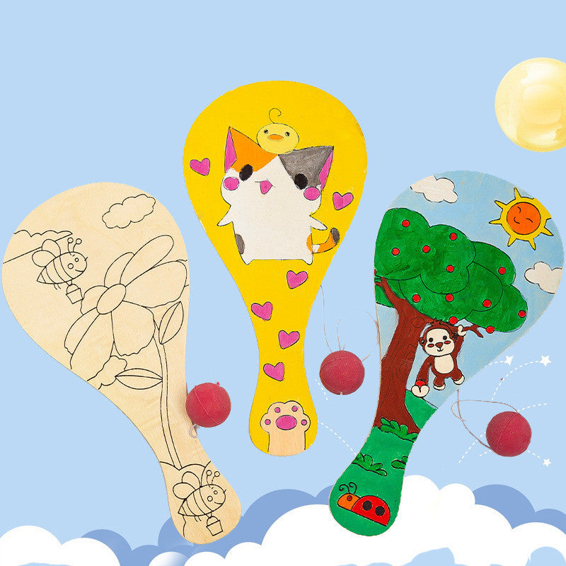 Children's Handmade Painting Creative Graffiti Ball Toy - Cindi Book