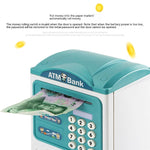 Children's Savings Bank Electric Sound And Light Fun Intelligent Automatic Money Changer - Cindi Book