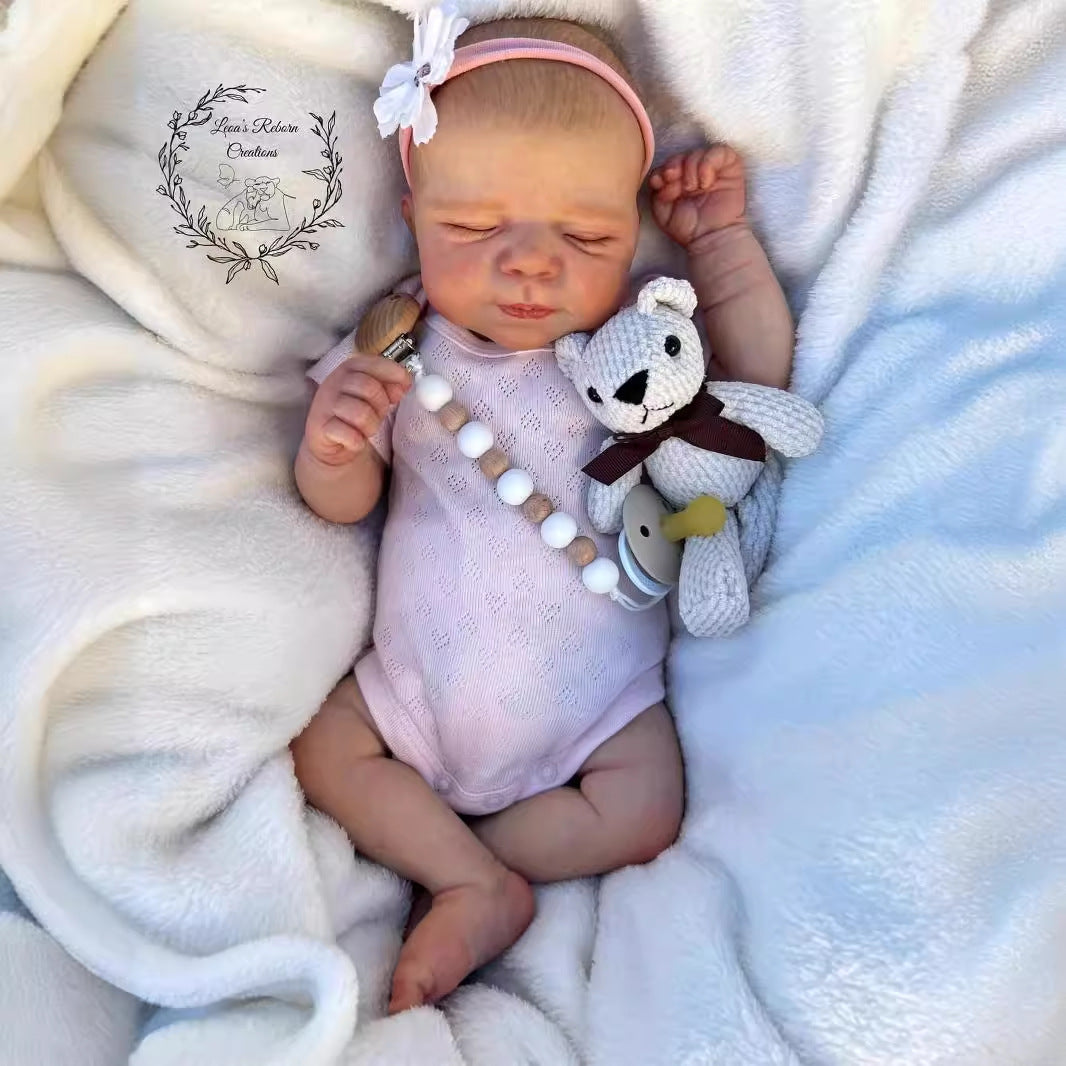 Reborn Baby Simulation Doll Newborn Baby - Cindi Book