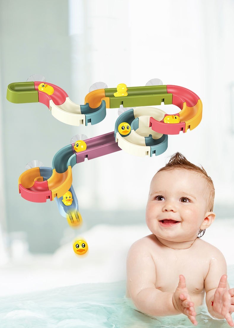 Assembling Track Ball Shower Shower Water Toy - Cindi Book