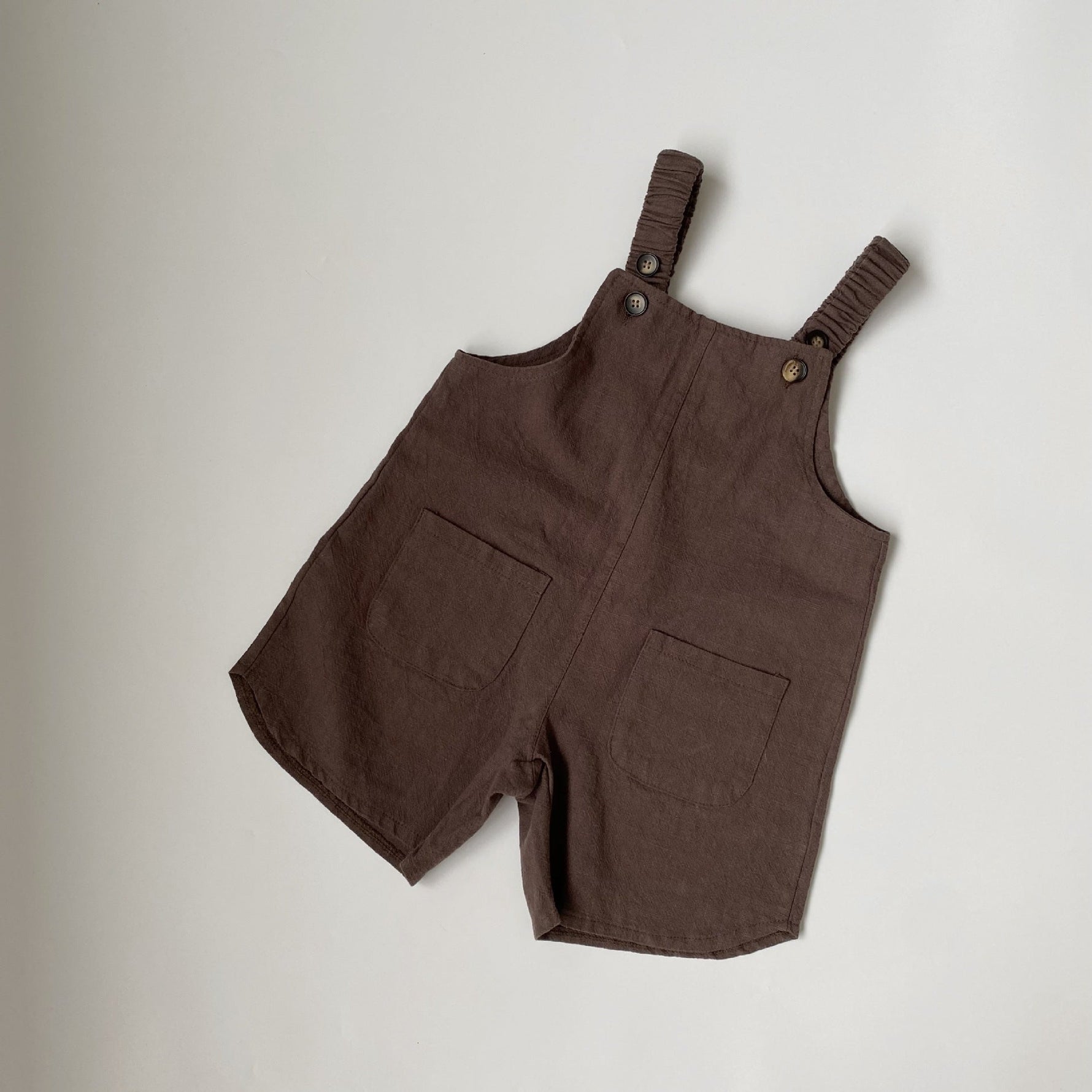 Boys And Girls Retro Artistic Suspender Pants - Cindi Book