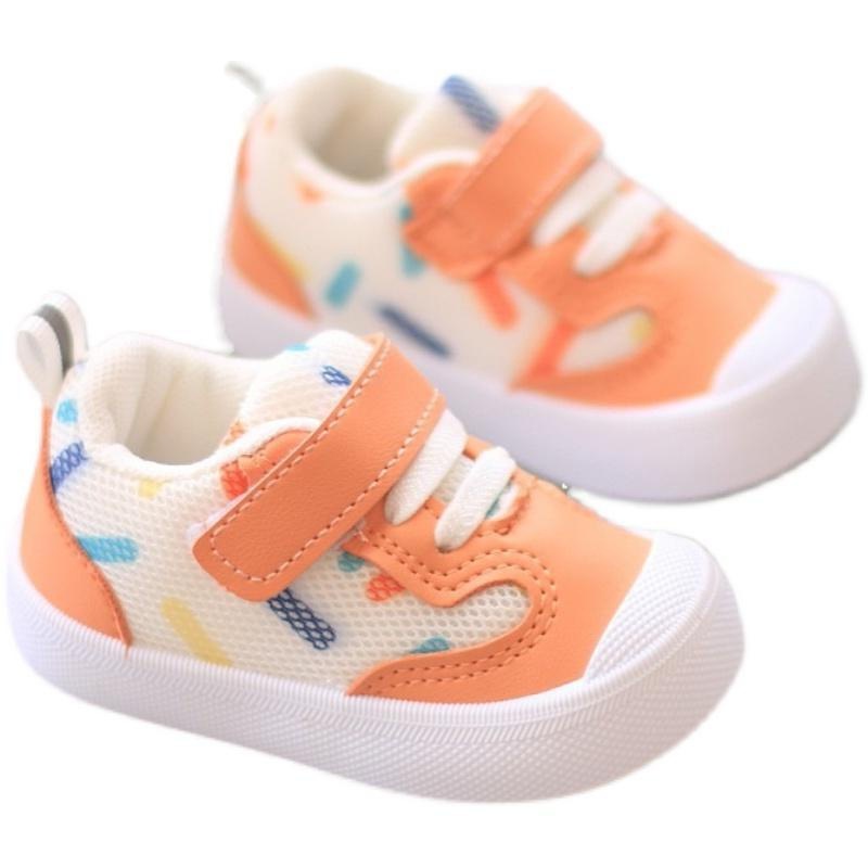 Solid Casual Soft Soled Baby Walking Shoes - Cindi Book