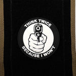 THINK TWICE BECAUSE I WON'T THINK TWICE Before Chapter PVC Flexible Glue Armband - Cindi Book