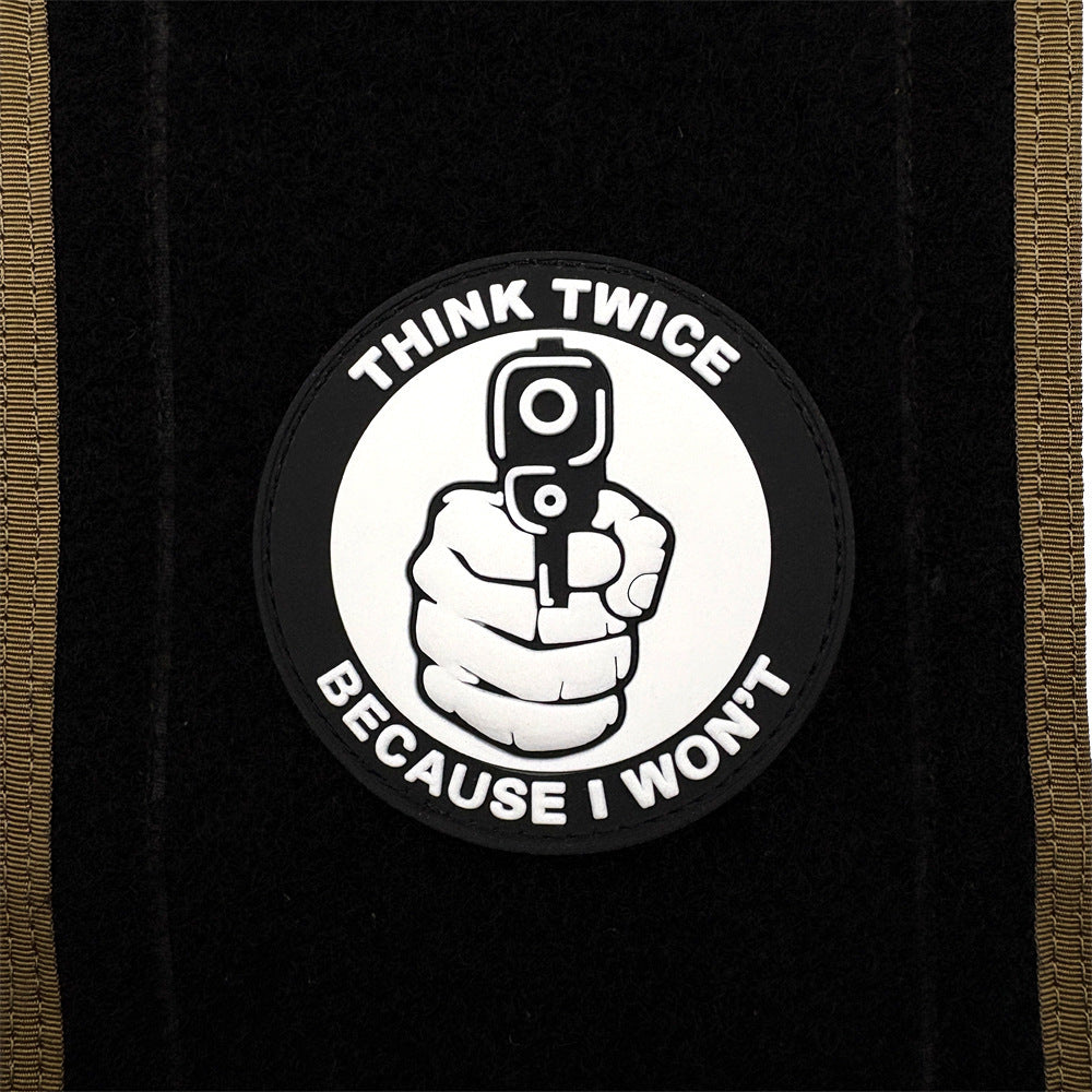 THINK TWICE BECAUSE I WON'T THINK TWICE Before Chapter PVC Flexible Glue Armband - Cindi Book