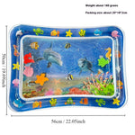 Children's Inflatable Marine Animal Racket Water Cushion Baby Crawling Racket Water Bag Racket Water Cushion Climbing Pad - Cindi Book