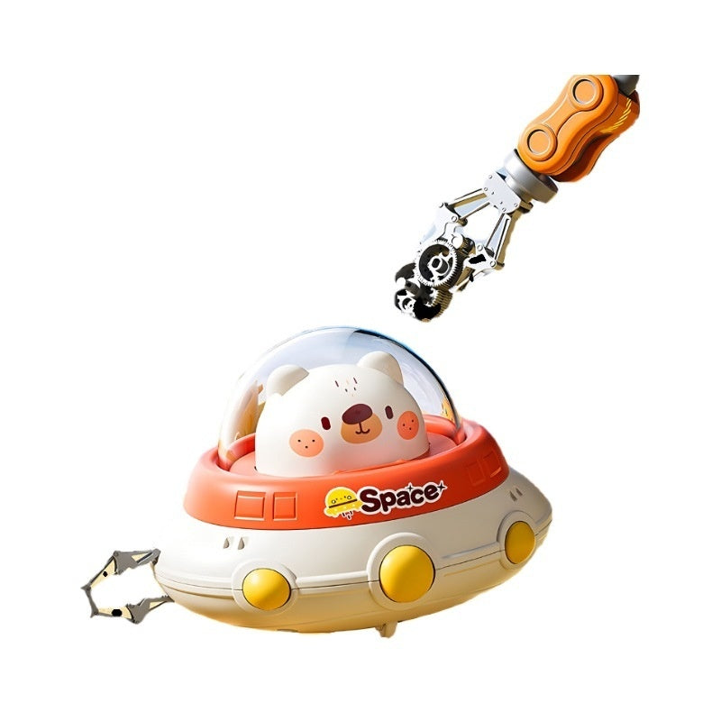 Children's Cute Puzzle Press Car Toy - Cindi Book