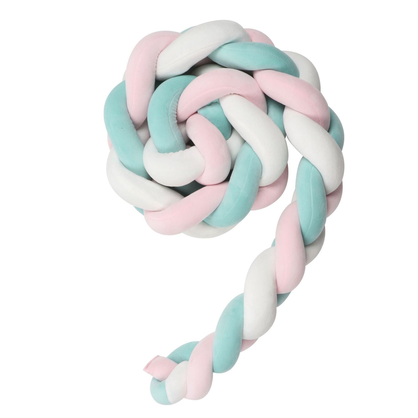 Knotted Long Pillow Three-strand Twist Spandex Bed Fence Baby - Cindi Book
