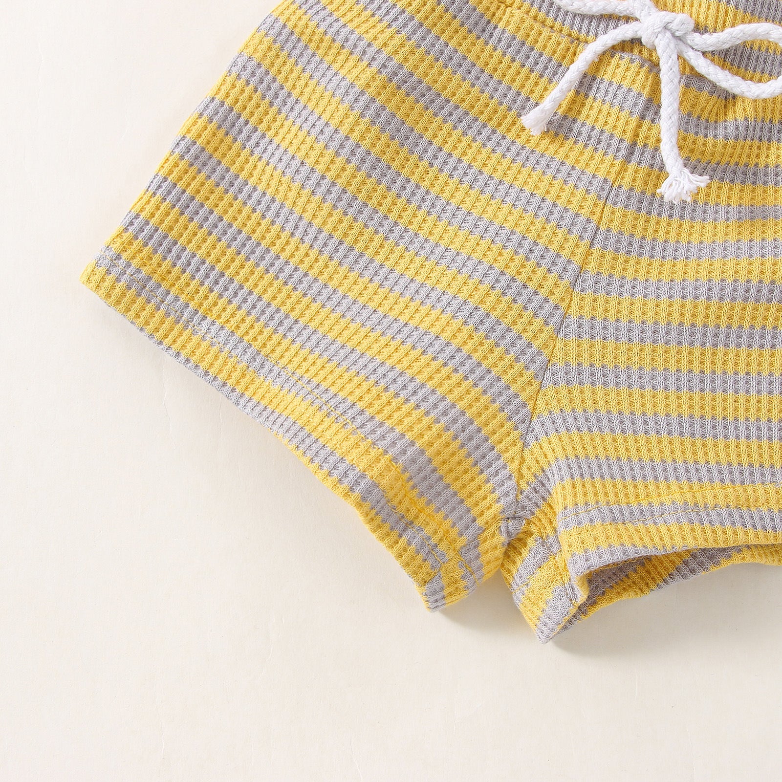 Children's Waffle Stripe Short Sleeve - Cindi Book