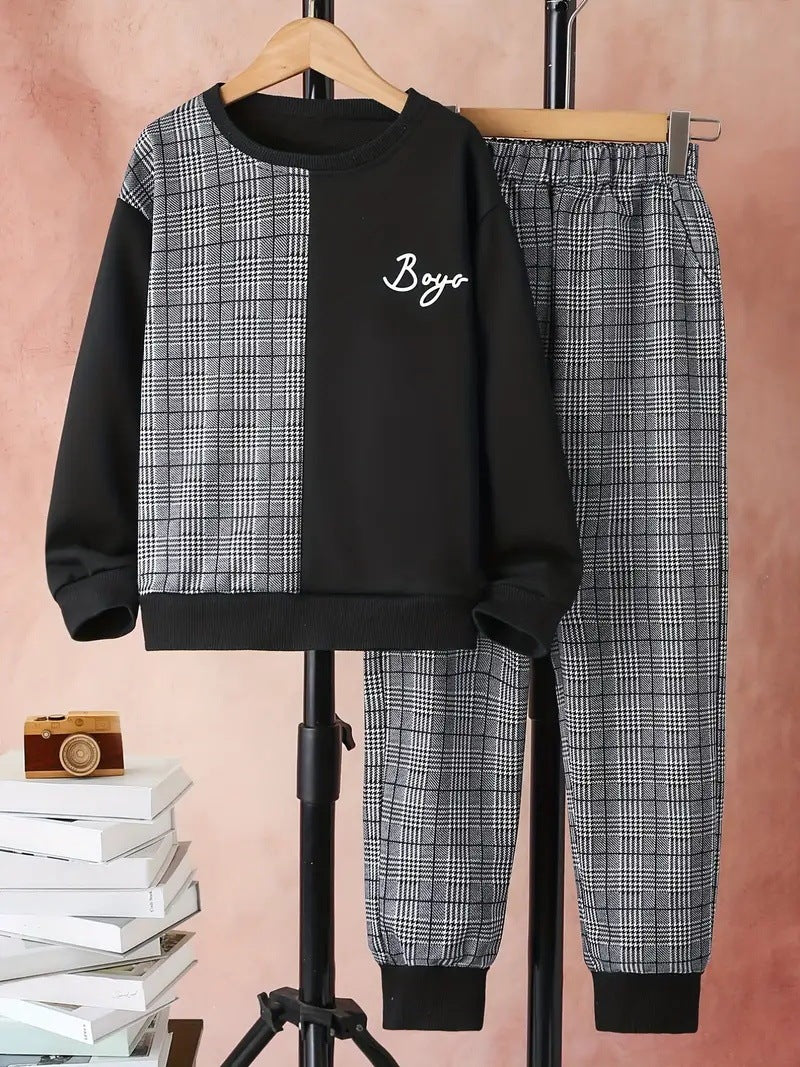Design Sense Multicolor Hoodie Pants Two-piece Set - Cindi Book