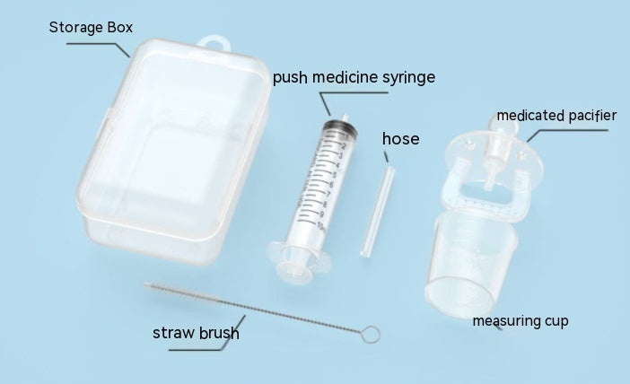 Baby Choke Proof Children 3 Years Old Syringe Feed Medication Utensil - Cindi Book