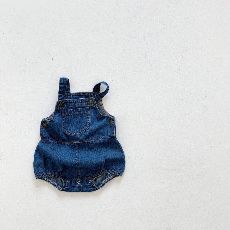 Bib Shorts All-match Korean  Western Style Denim Jumpsuit - Cindi Book