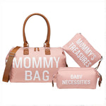 3-piece Portable Bag Set For Moms On Trips - Cindi Book